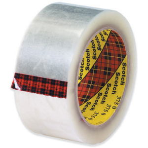 2 x 55 yds. 3.1 Mil Clear Quiet Carton Sealing Tape