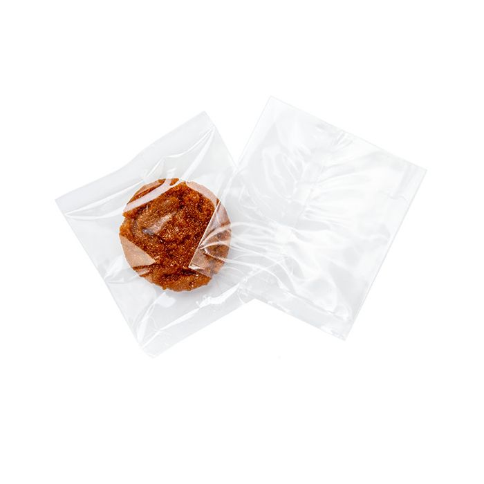 5 1/2 x 5 1/2 No Flap Heat Sealable Flat Bag - ClearBags®