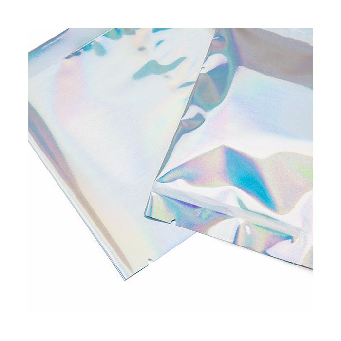 Holographic Metallized Heat Seal Bags 3 x 4 25 pack SVP34H