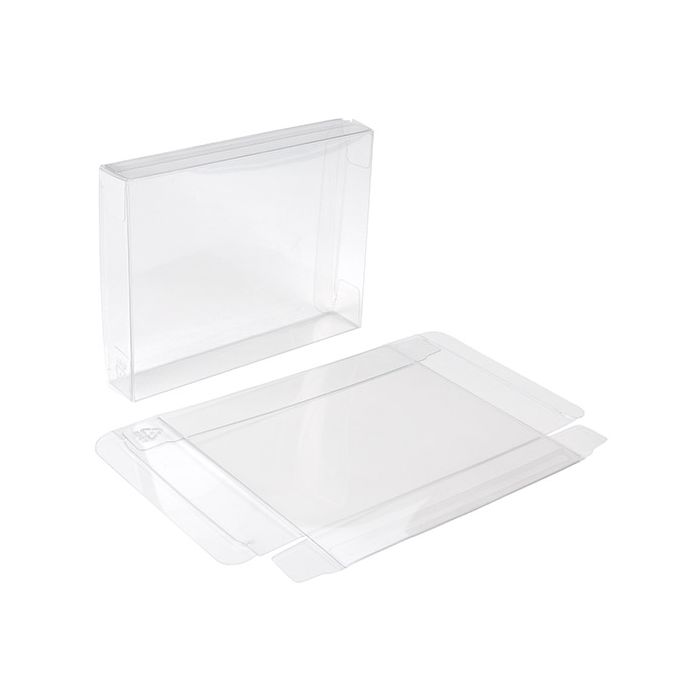 Recyclable Crystal Clear Pop & Lock Boxes, 2 x 2 x 2