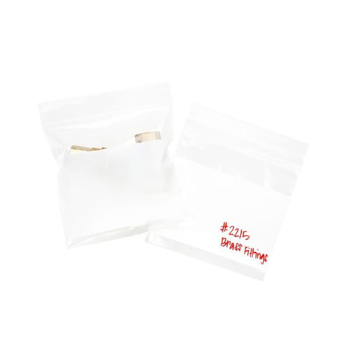 4x4 Plastic Zip Top Bags (Pack of 100)