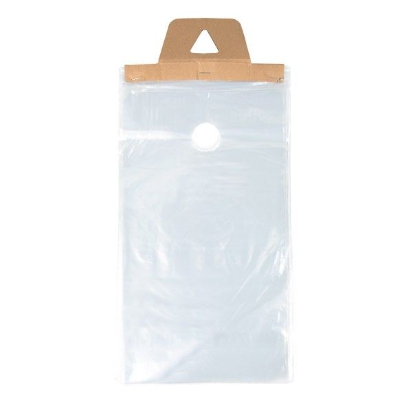 Clear Plastic Bread Bags 4 x 2 x 12 Poly Gusseted Bags 1.0 Mil [1000 Pack]