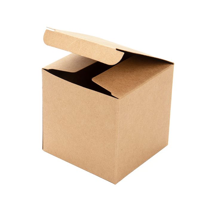 3 x 3 x 3 Wholesale Kraft Paper Boxes - ClearBags®