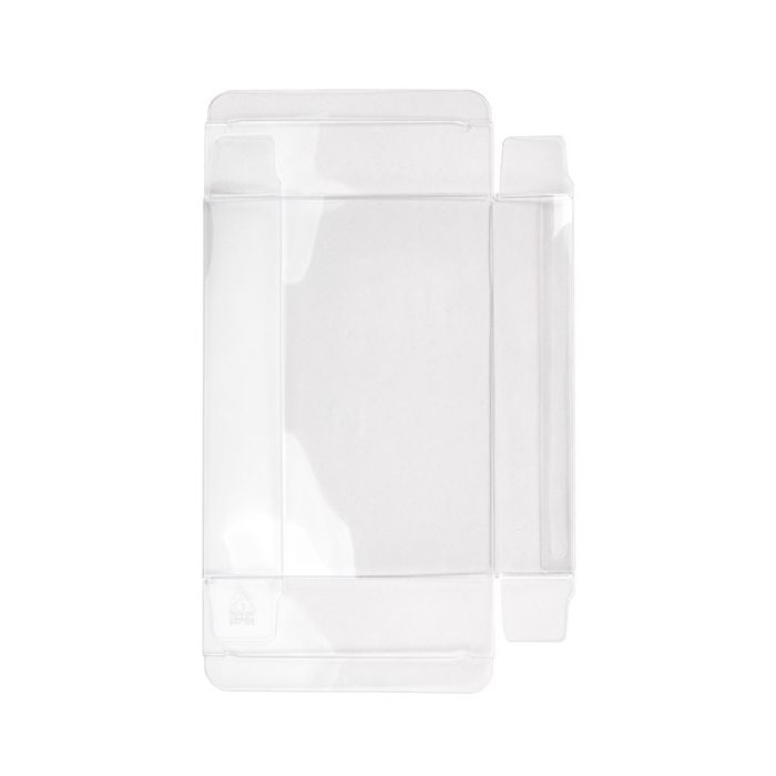 Recyclable Crystal Clear Boxes, 4 7/8 x 13/16 x 6 5/8